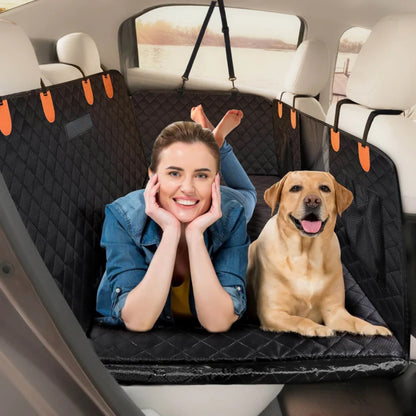 Premium Hard Bottom Dog Car Seat Protector